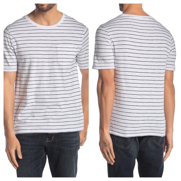 Joe Fresh Other - Joe Fresh striped pocket slub t shirt NWOT